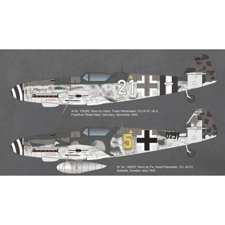 eduard 82119 Messerschmitt Bf 109G-10 Mtt Regensburg profiPACK Kit en plástico para montar y pintar de Eduard en las serie profiPACK. Representa el modelo fabricado en la planta de Regensburg.