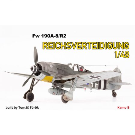 eduard 11119 Reichsverteidigung Dual Combo 1/48 Kit en plástico para montar y pintar en edición limitada de Eduard. Dual Combo compuesto por un Focke Wulf Fw 190A-8/R2 y un Messerschmitt Bf 109G-6/14. Incluye piezas en fotograbado y mascarillas. Hoja de calcas con 13 decoraciones