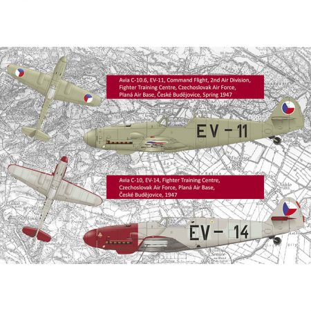 eduard 11122 Avia S-99 / C-10 Limited Edition  Kit en plástico para montar y pintar la versión de posguerra fabricada en Checoeslovaquia del Messerschmitt Bf 109G10 en edición limitada de Eduard. Incluye piezas en fotograbado y mascarillas. Escala 1/48 Hoja de calcas con 4 decoraciones