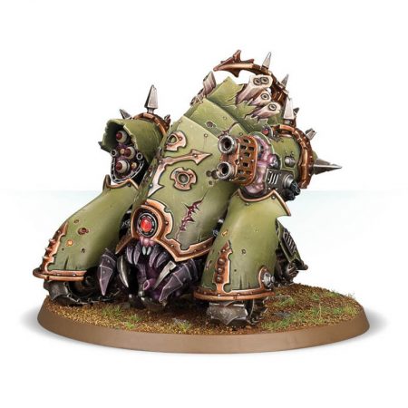 games workshop 43-56 Death Guard Myphitic Blight-Hauler Easy to Build - Montaje Fácil El Myphitic Blight-hauler viene armado con un cañón de fusión y un lanzamisiles, montados uno a cada lado de su chasis. Kit en plástico multicomponente.