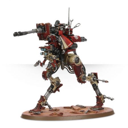 games workshop 59-12 Adeptus Mechanicus Ironstrider Ballistarius El Ironstrider Ballistarius es una plataforma móvil de armas de artillería. Kit en plástico multicomponente para montar un Ironstrider Ballistarius o un Sydonian Dragoon. Piezas 80