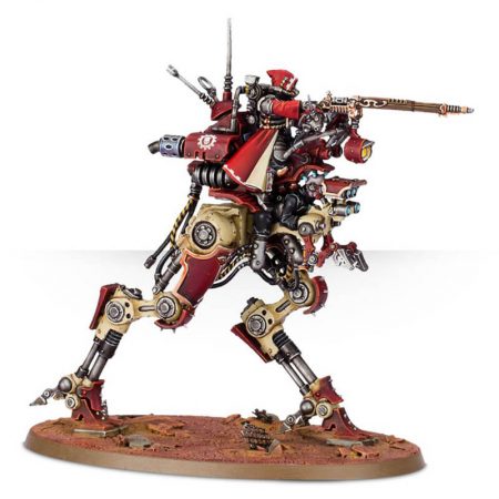 games workshop 59-12 Adeptus Mechanicus Ironstrider Ballistarius El Ironstrider Ballistarius es una plataforma móvil de armas de artillería. Kit en plástico multicomponente para montar un Ironstrider Ballistarius o un Sydonian Dragoon. Piezas 80