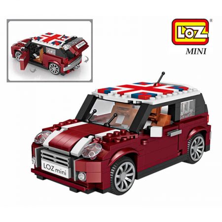 Loz Mini 1111 Mini Cooper 492 pcs Construye y colecciona con los bloques de Loz, tus vehículos favoritos. Los Mini Blocks de Loz son los bloques de construcción de tamaño medio entre Loz Diamond Blocks y Lego Blocks.