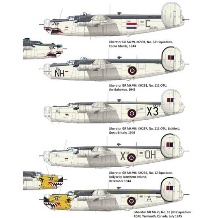 eduard 2123 Riders in the Sky 1945 1/72 Limited Edition Liberator GR Mk.VI and GR Mk.VIII in the RAF Coastal Command service Kit en plástico para montar y pintar en edición limitada de Eduard.