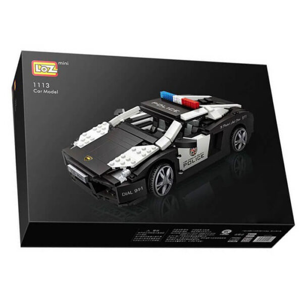 Loz Mini 1113 Lamborghini Police Car 1005 pcs Construye y colecciona con los bloques de Loz, tus vehículos favoritos. Los Mini Blocks de Loz son los bloques de construcción de tamaño medio entre Loz Diamond Blocks y Lego Blocks.