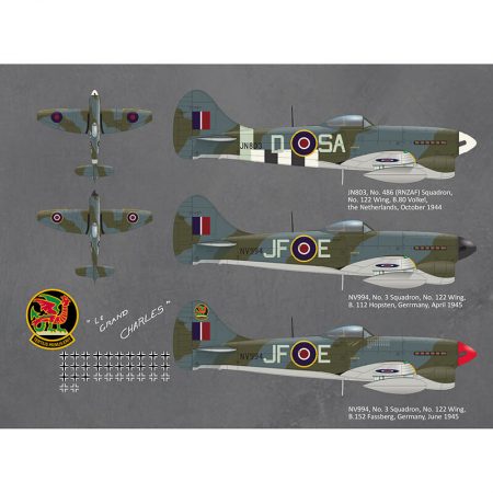 eduard -82122 eduard 82122 Tempest Mk. V series 2 profiPACK 1/48 Kit en plástico para montar y pintar de la serie profiPACK de Eduard. Incluye piezas en fotograbado y mascaras. Hoja de calcas de Cartograf con 6 decoraciones