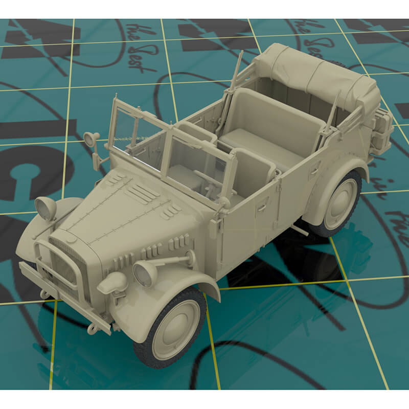 German le.gl.Einheits-Pkw Kfz. 4 (ICM 35584) 1/35