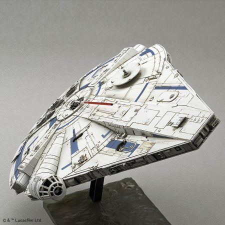 bandai 0225754 Star Wars 1/144 Millennium Falcon Lando Calrissian VersionKit de montaje en plástico por presión, no necesita pegamento