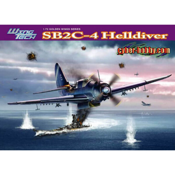 dragon 5103 SB2C-4 Helldiver 1/72Golden Wings SeriesKit en plástico para montar y pintar.Incluye piezas en fotograbado.