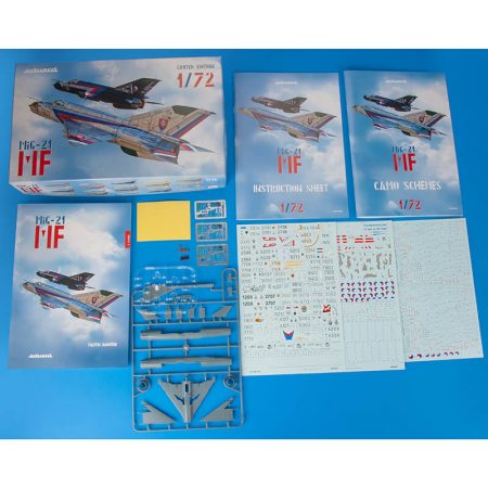 eduard 2127 MiG-21MF in Czech and Czechoslovak service 1/72 Dual Combo Limited edition