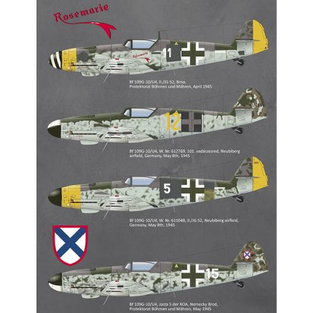 eduard 82161 Messerschmitt Bf 109G-10 WNF/ Diana profiPACK 1/48 Kit en plástico para montar y pintar. Incluye piezas en fotograbado y mascarillas.