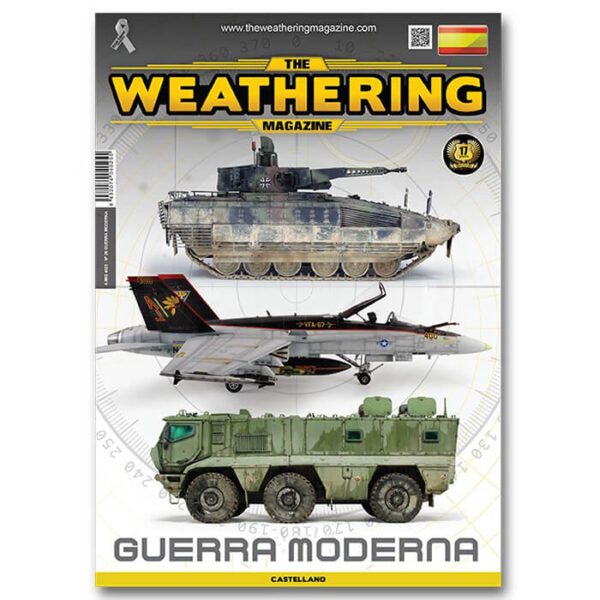 The Weathering Magazine Nº026 Guerra ModernaEn este número encontrarás artículos paso a paso dedicados a la representación de todos los efectos de desgaste y pintura que pueden encontrarse en los campos de batalla modernos.