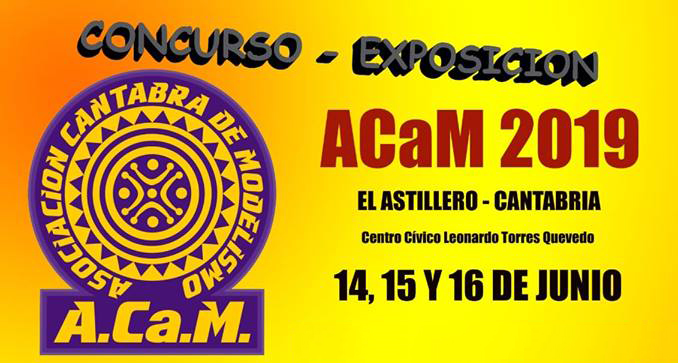 CONCURSO DE MODELISMO ACAM 2019