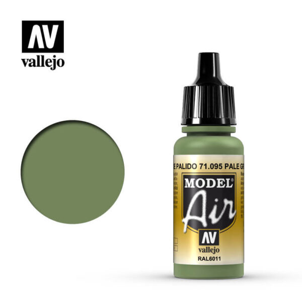 MA 71095 Verde Pálido - Pale Green 17ml RAL6011 Esta formada por una amplia selección de colores primarios y militares desde la 1ªGM hasta la actualidad