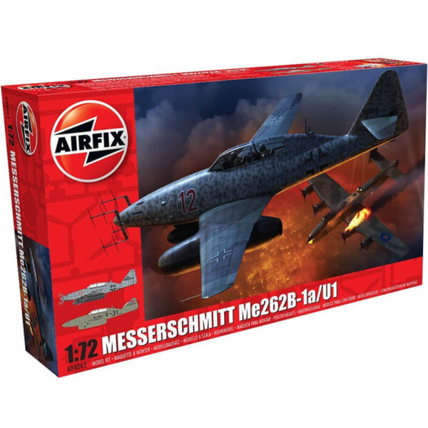 airfix a04062 Messerschmitt Me 262B-1a Escala 1/72