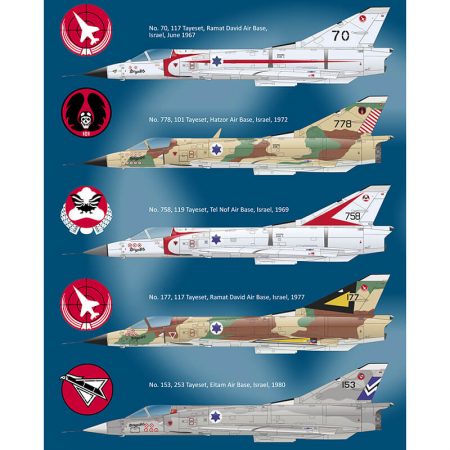 Shachak Mirage IIICJ Limited Edition 1/48 decoraciones