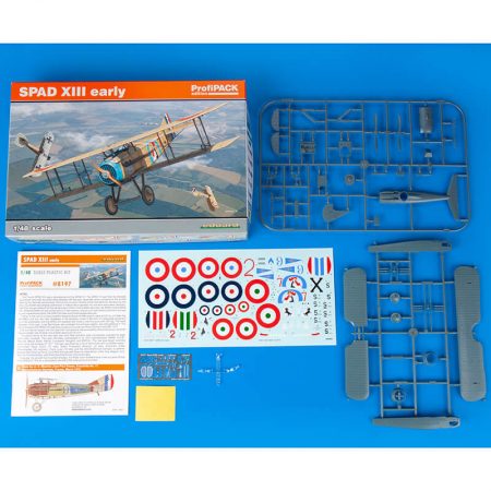 eduard 8197 SPAD XIII Early version profiPACK escala 1/48 maqueta wwi