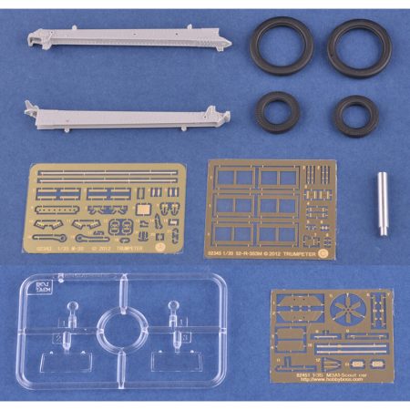 hobby boss 84537 M3A1 late version tow 122mm Howitzer M-30 maqueta escala 1/35