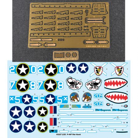 trumpeter 03227 Curtiss P-40F War Hawk escala 1/32