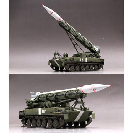 trumpeter-09545-2P16-Launcher-with-Missile-of-2k6-Luna-FROG-5-maqueta-escala-1-35-modelo Escala 1/35
