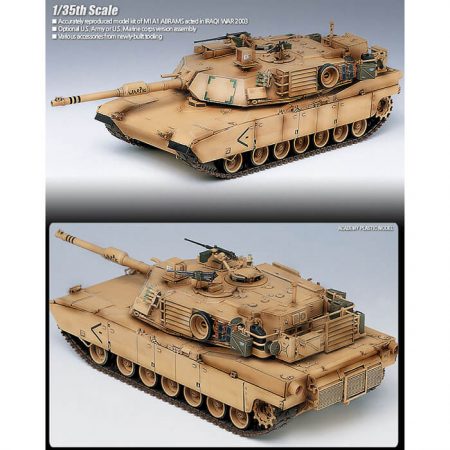 academy 13202 M1A1 Abrams Iraq 2003 maqueta escala 1/35