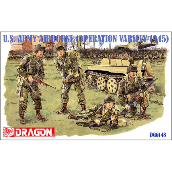 dragon 6148 U.S. Army Airborne (Operation Varsity 1945) maqueta escala 1/3