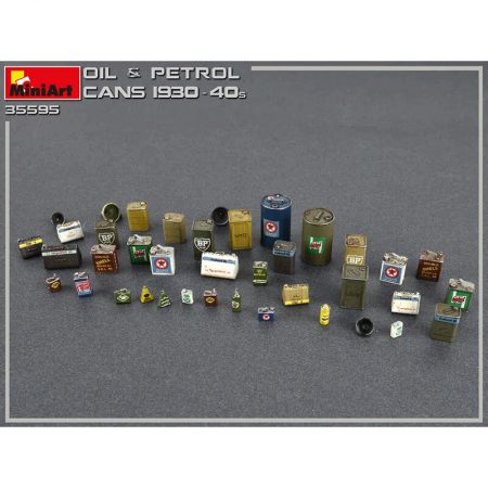 miniart 35595 Oil & Petrol Cans 1930-40s maqueta escala 1/35