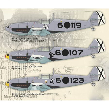 eduard 11105 Messerschmitt Bf 109E Legión Condor Edición Limitada maqueta escala 1/32
