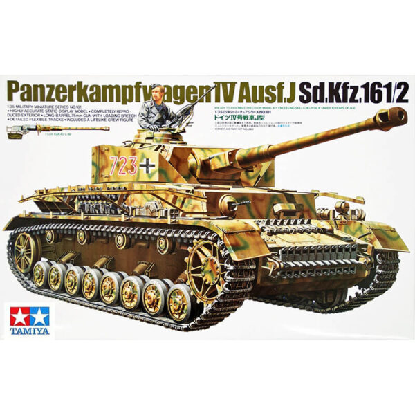 tamiya 35181 German Sd.Kfz.161/2 Panzerkampfwagen IV Ausf.J maqueta escala 1/35