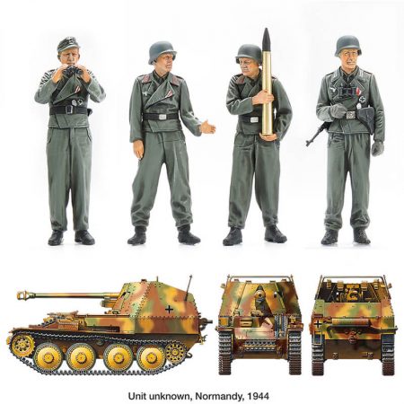 tamiya 35364 German Tank Destroyer Marder III Ausf.M Normandy Front maqueta escala 1/3