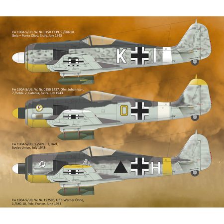 Jabo Fw 190A-5/U3-U8 Limited Edition maqueta escala 1/48 de Eduard 11131