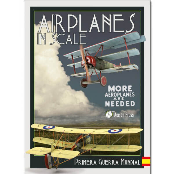 gm-as3 accion press Airplanes in Scale - Primera Guerra Mundial 144 paginas texto en castellano