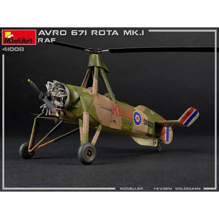 miniart 41008 AUTOGIRO AVRO 671 ROTA MK.I RAF maqueta escala 1/35