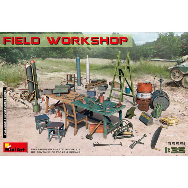 Field Workshop WWII maqueta escala 1/35
