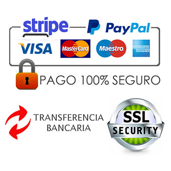 En mister model puedes pagar con seguridad a traves de la pasarela de pago stripe o de paypal