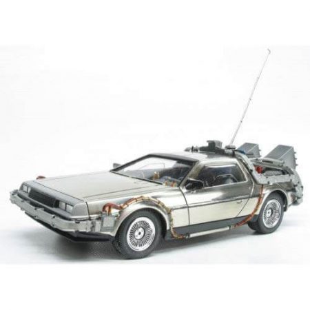 Polar Lights pll911 Back To The Future DeLorean Time Machine Car kit en plástico para montar y pintar. Escala 1/25