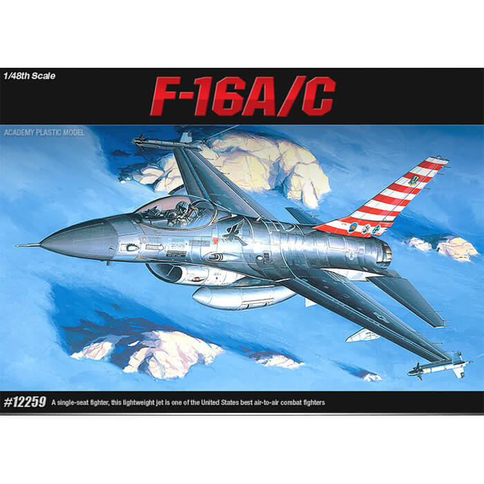 academy 12259 USAF F-16A/C Fighting Falcon maqueta escala 1/48