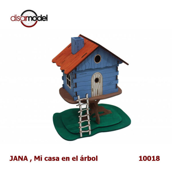 disarmodel 10018 JANA , Mi casa en el árbol maqueta en madera