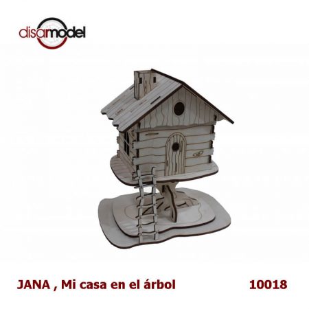 disarmodel 10018 JANA , Mi casa en el árbol maqueta en madera