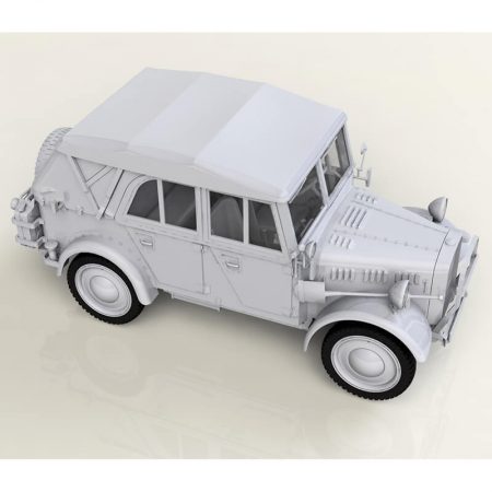 icm 35582 le.gl.Einheitz-Pkw Kfz.1 Soft Top WWII German Light Personnel Car maqueta escala 1/35