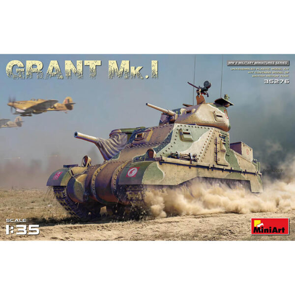 miniart 35276 Grant Mk.I British Medium Tank maqueta escala 1/35