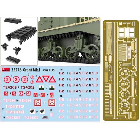 miniart 35276 Grant Mk.I British Medium Tank maqueta escala 1/35