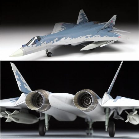 zvezda 7319 Russian fifth-generation fighter SU-57 maqueta escala 1/72