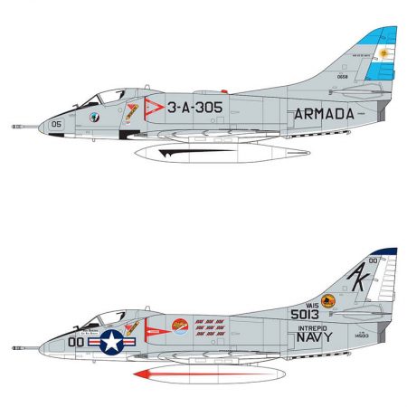 airfix a03029 Douglas A-4B/Q Skyhawk maqueta escala 1/72