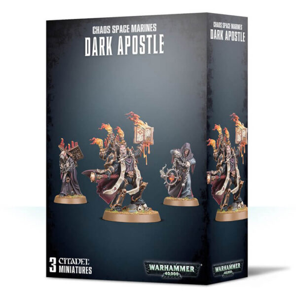 games workshop 43-37 Warhammer 40K Chaos Space Marines Dark Apostle