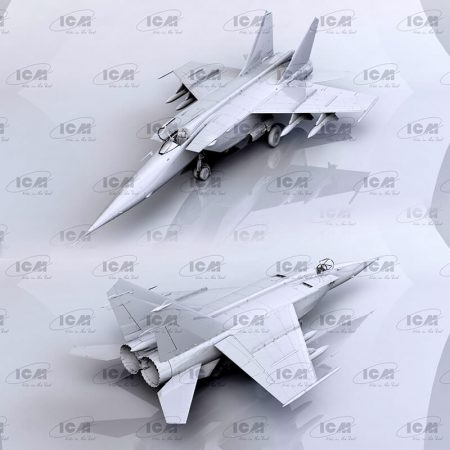 icm models 48905 MiG-25 BM, Soviet Strike Aircraft maqueta escala 1/48