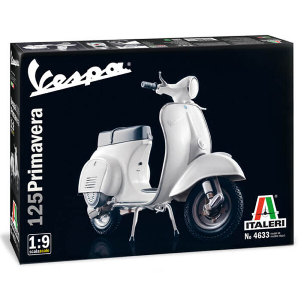 Italeri 4633 Vespa 125 Primavera maqueta escala 1/9