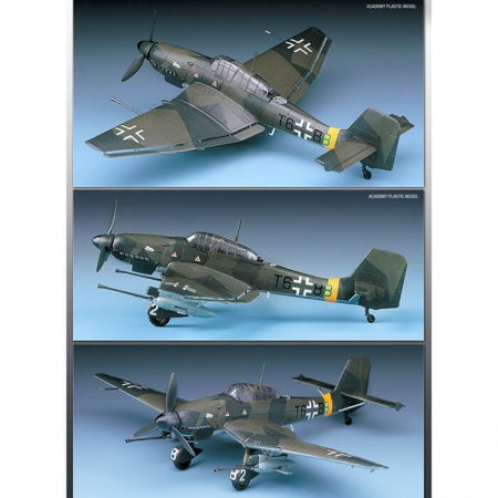 Academy 12450 Junkers Ju 87G-1 Stuka Tank Buster maqueta escala 1/72