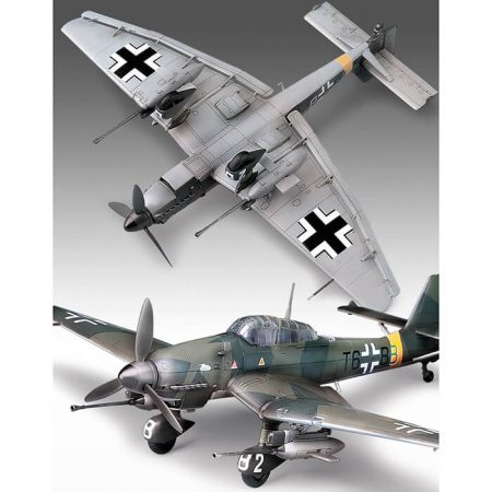 Academy 12450 Junkers Ju 87G-1 Stuka Tank Buster maqueta escala 1/72