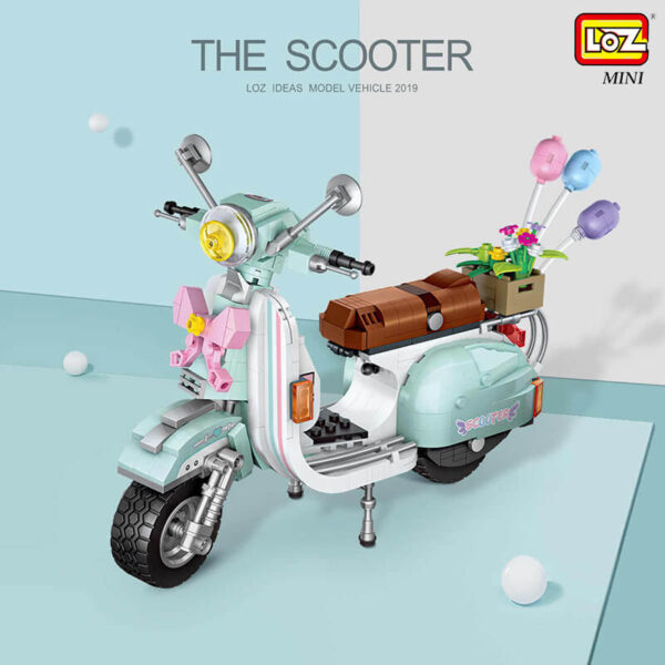 Loz Mini 1117 The Scooter 673 pcs